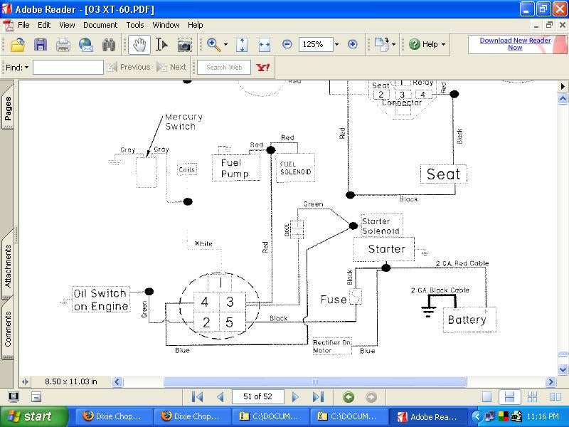 dixie chopper silver eagle wiring diagram