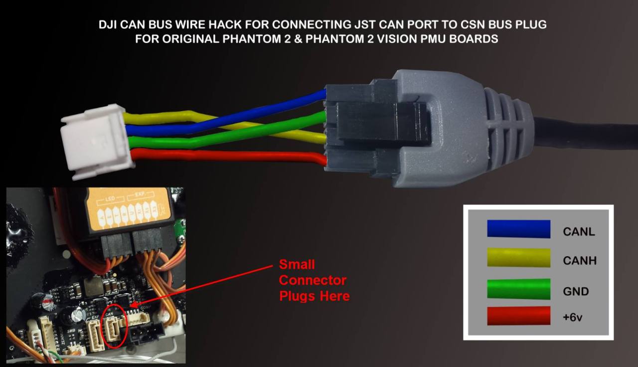 dji phantom 4 wiring diagram