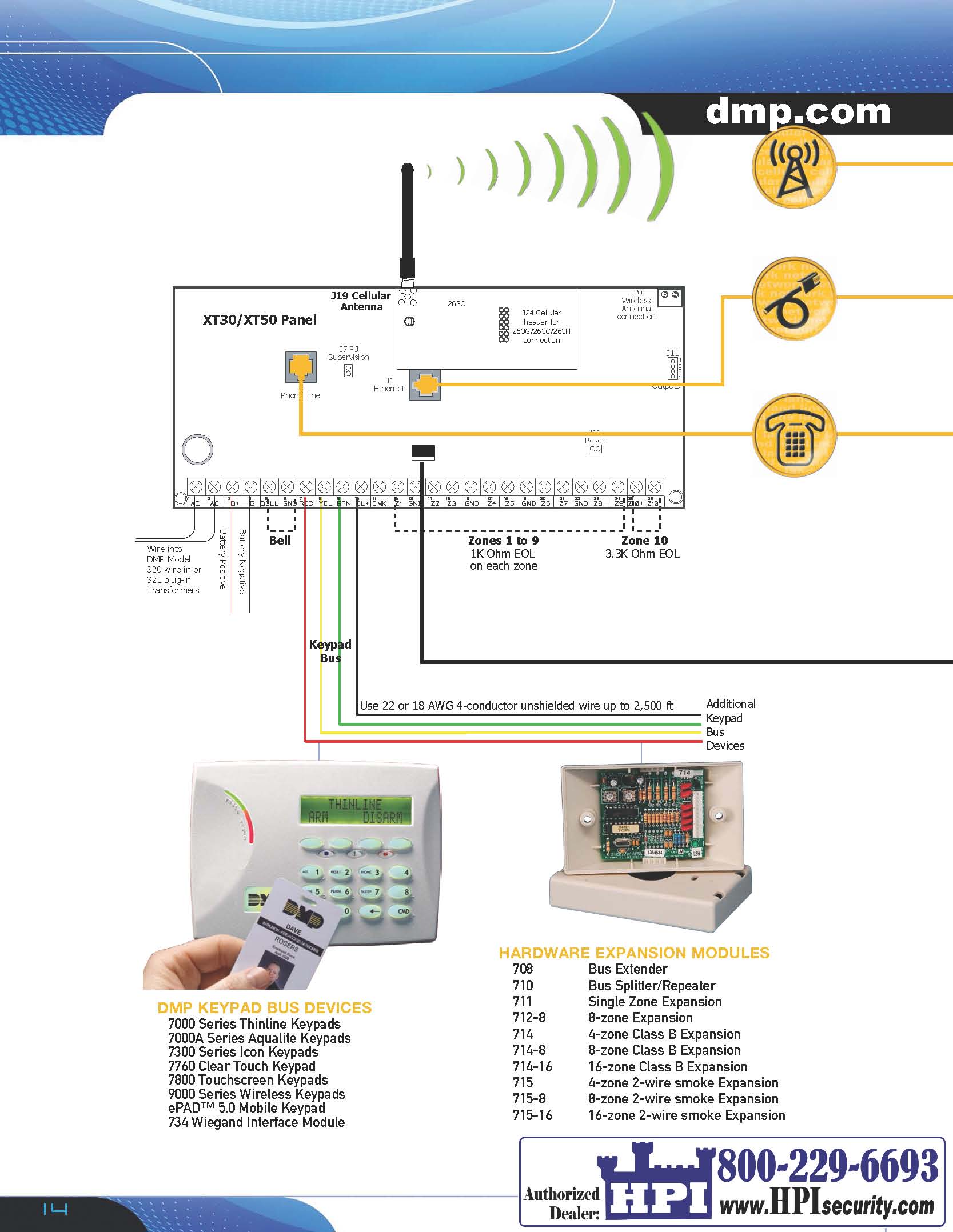 dmp xr500 wiring diagram