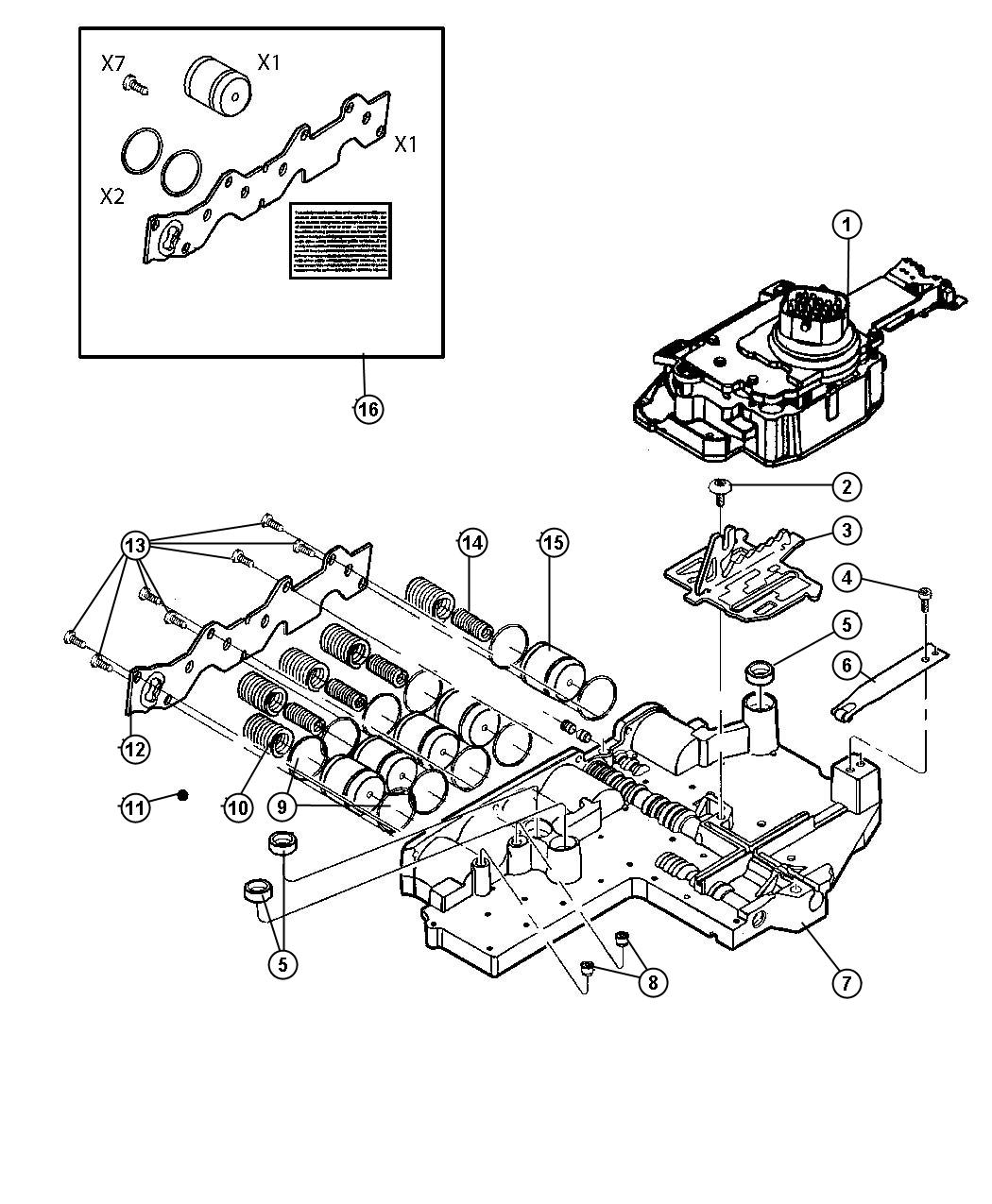 dodge 62te transmission solenoid pack wiring diagram
