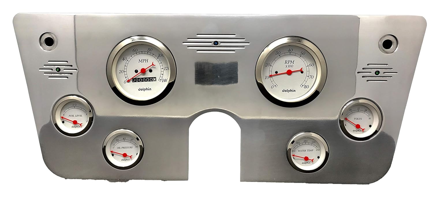 Dolphin 3-3/8 Electronic Speedometer Wiring Diagram