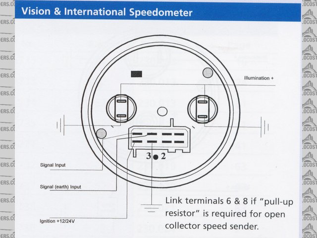 dolphin speedometer wiring diagram