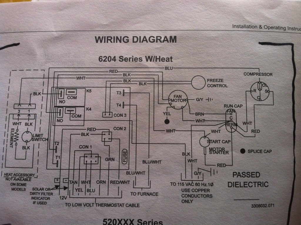 Dometic Ac Wiring Diagram Modules