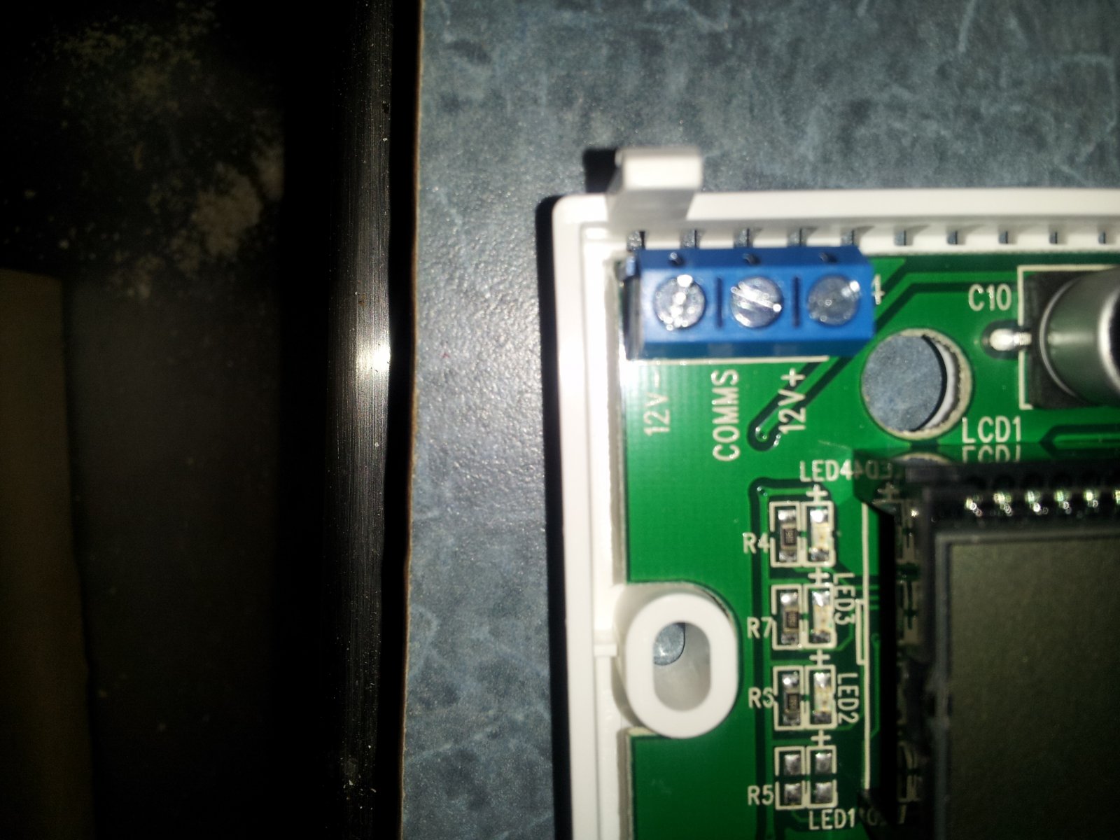 dometic capacitive touch thermostat wiring diagram