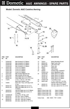 dometic electric awning wiring diagram