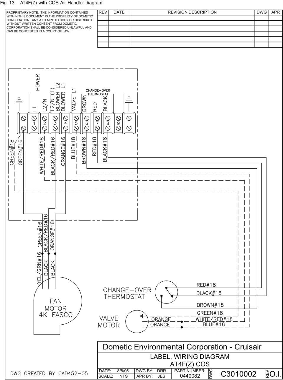 Dometic Rv Ac Wiring Diagram