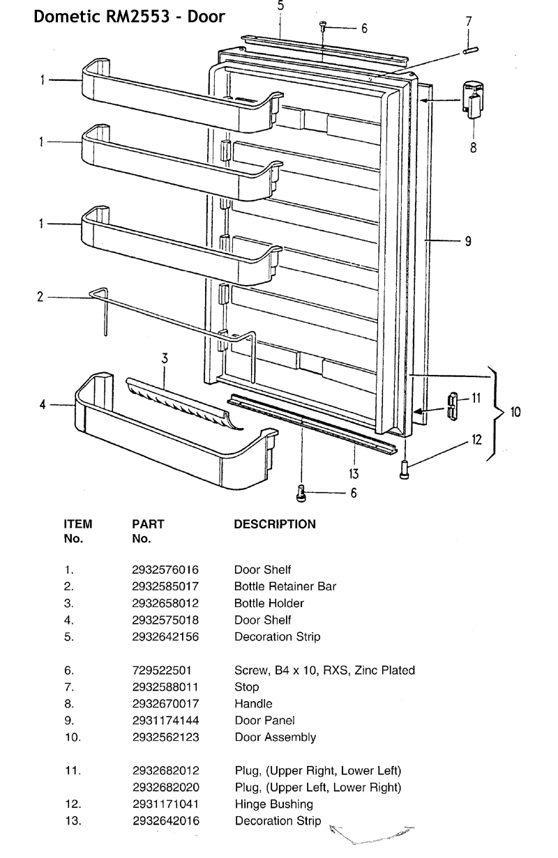 dometic rv refrigerator wiring diagram