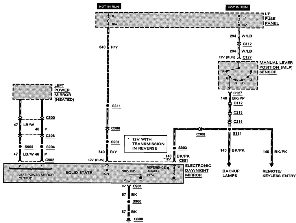 Donnelly 011530 Wiring Diagram