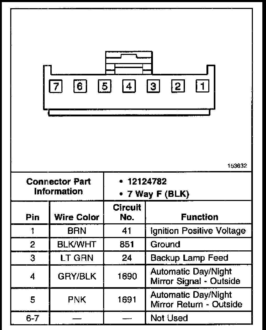 donnelly mirror wiring diagram