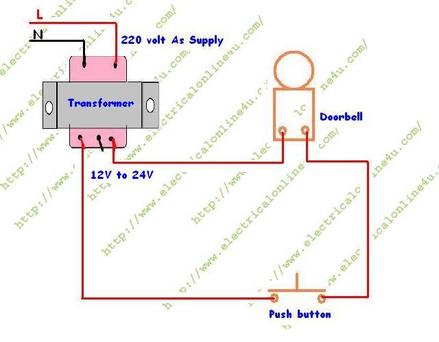 doorbell wiring diagram two chimes