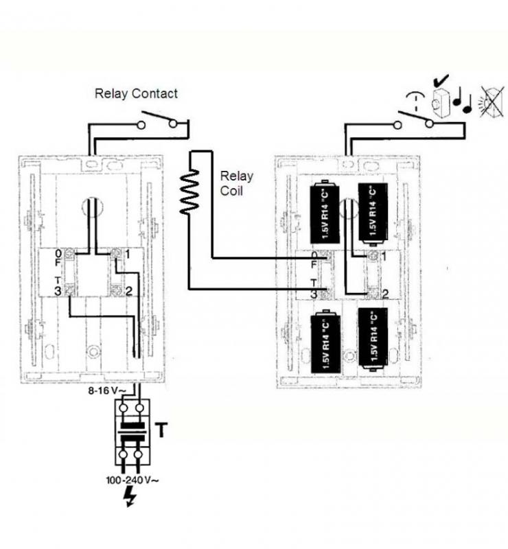 doorbell wiring diagram two chimes