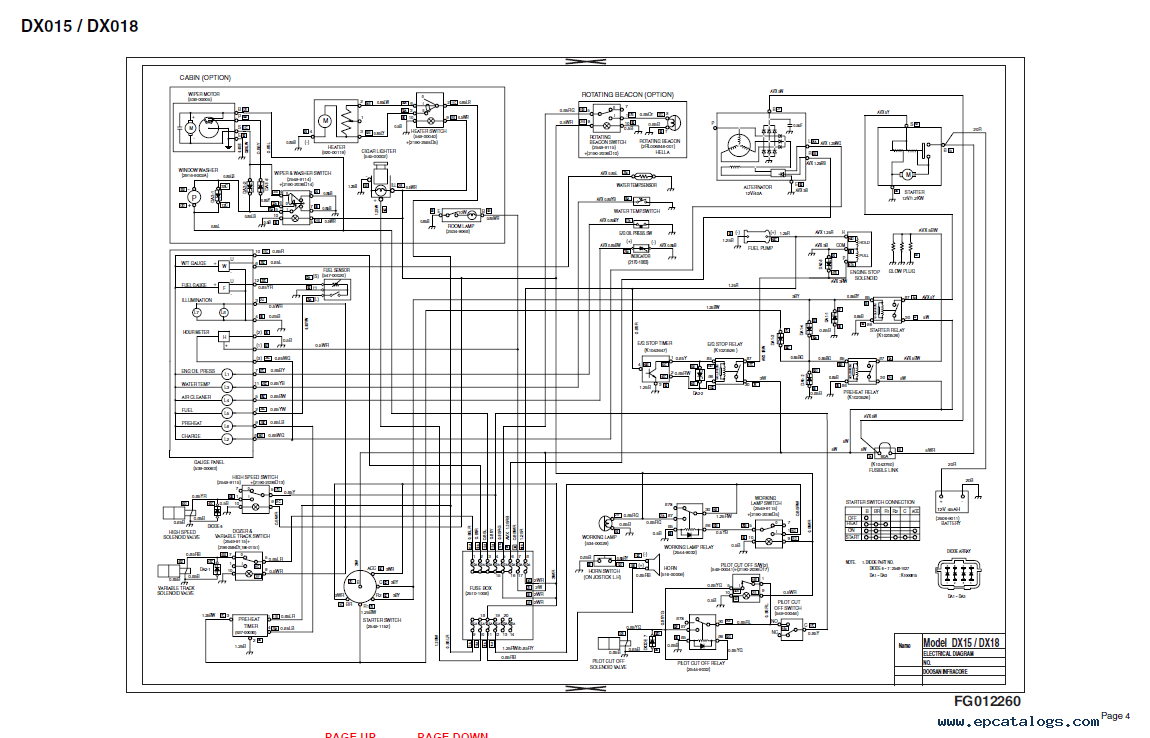 doosan 80 wiring diagram