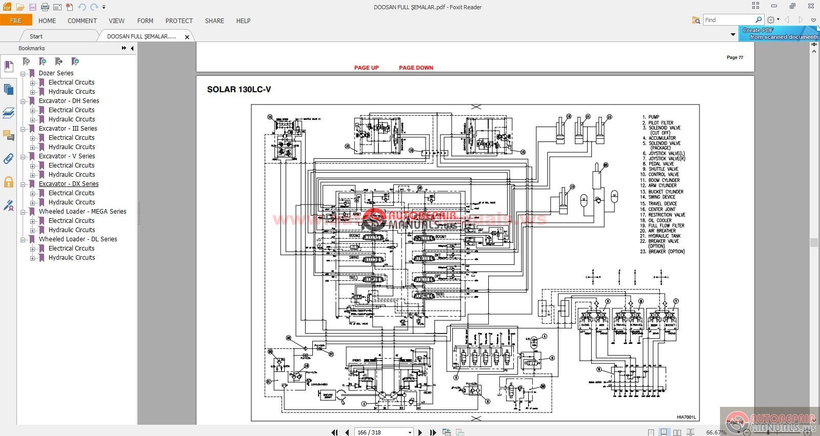 doosan 80 wiring diagram