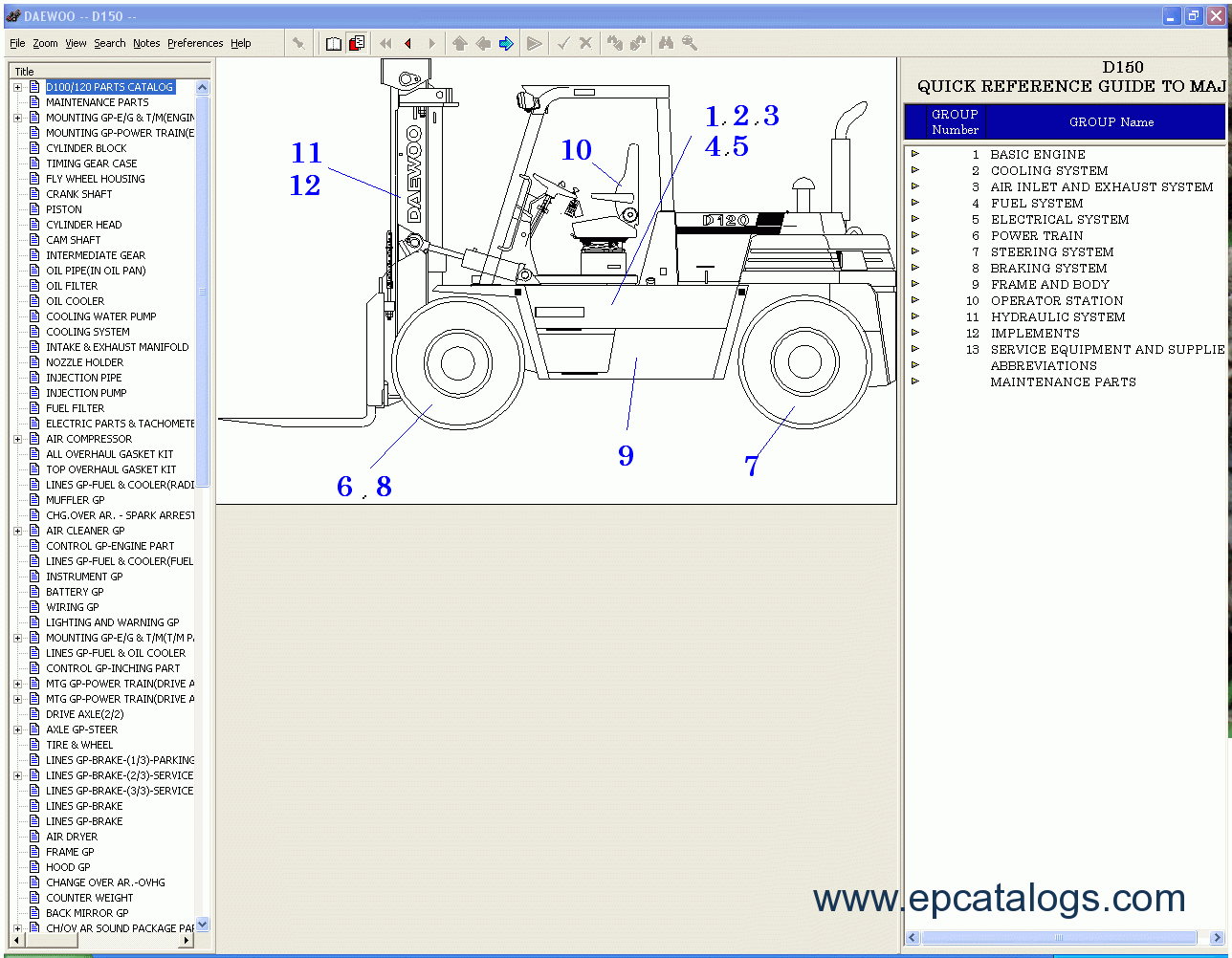 doosan 80 wiring diagram