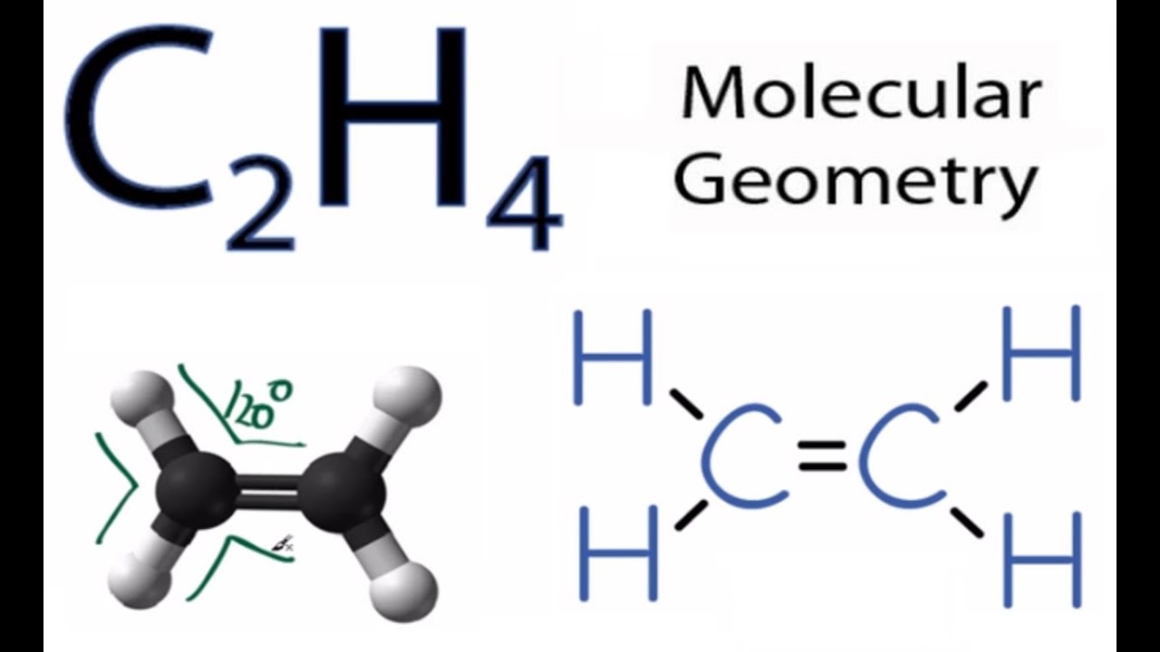 dot diagram for c2h4