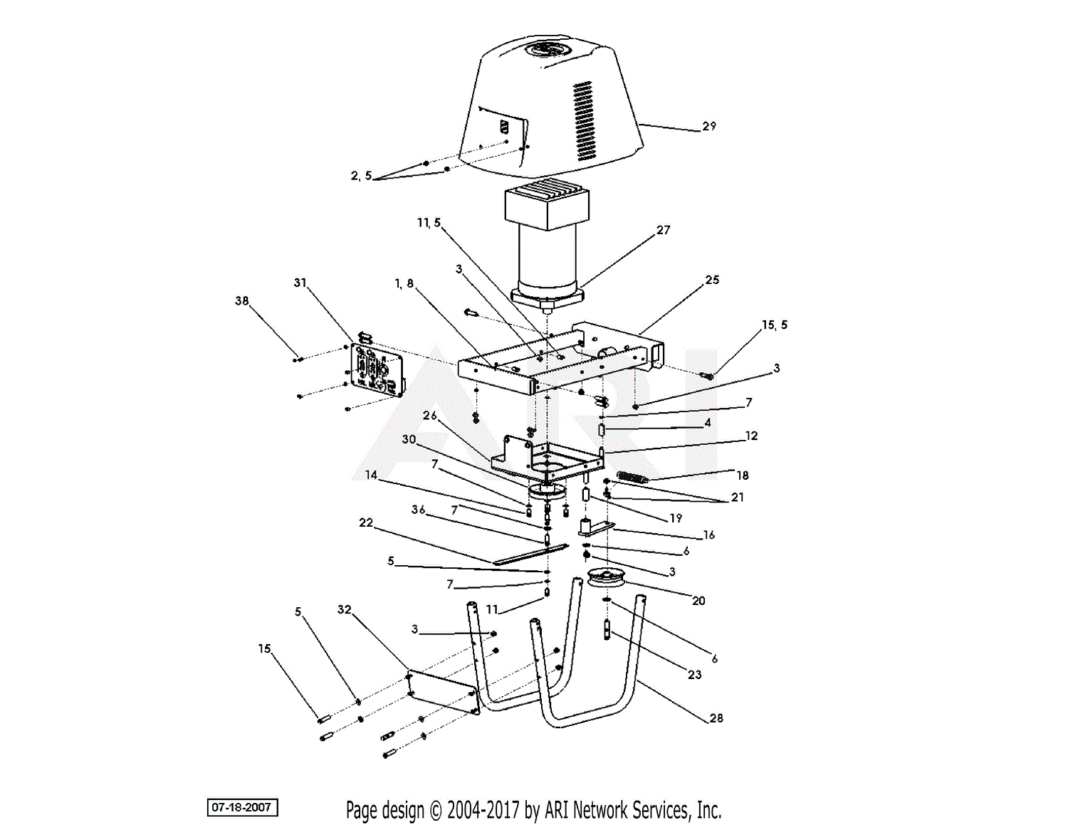 dr power grader wiring diagram