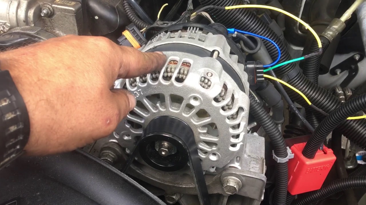 dr44g alternator wiring