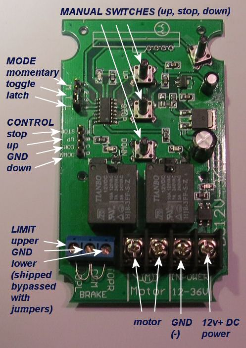 draper shade control switch wiring diagram