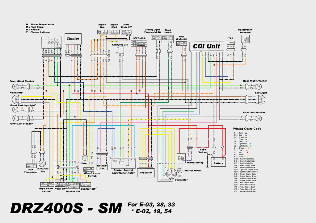 drz400 wiring diagram