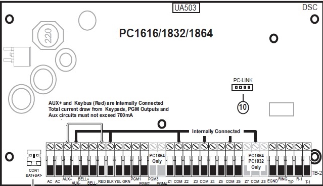 dsc 5010 wiring diagram