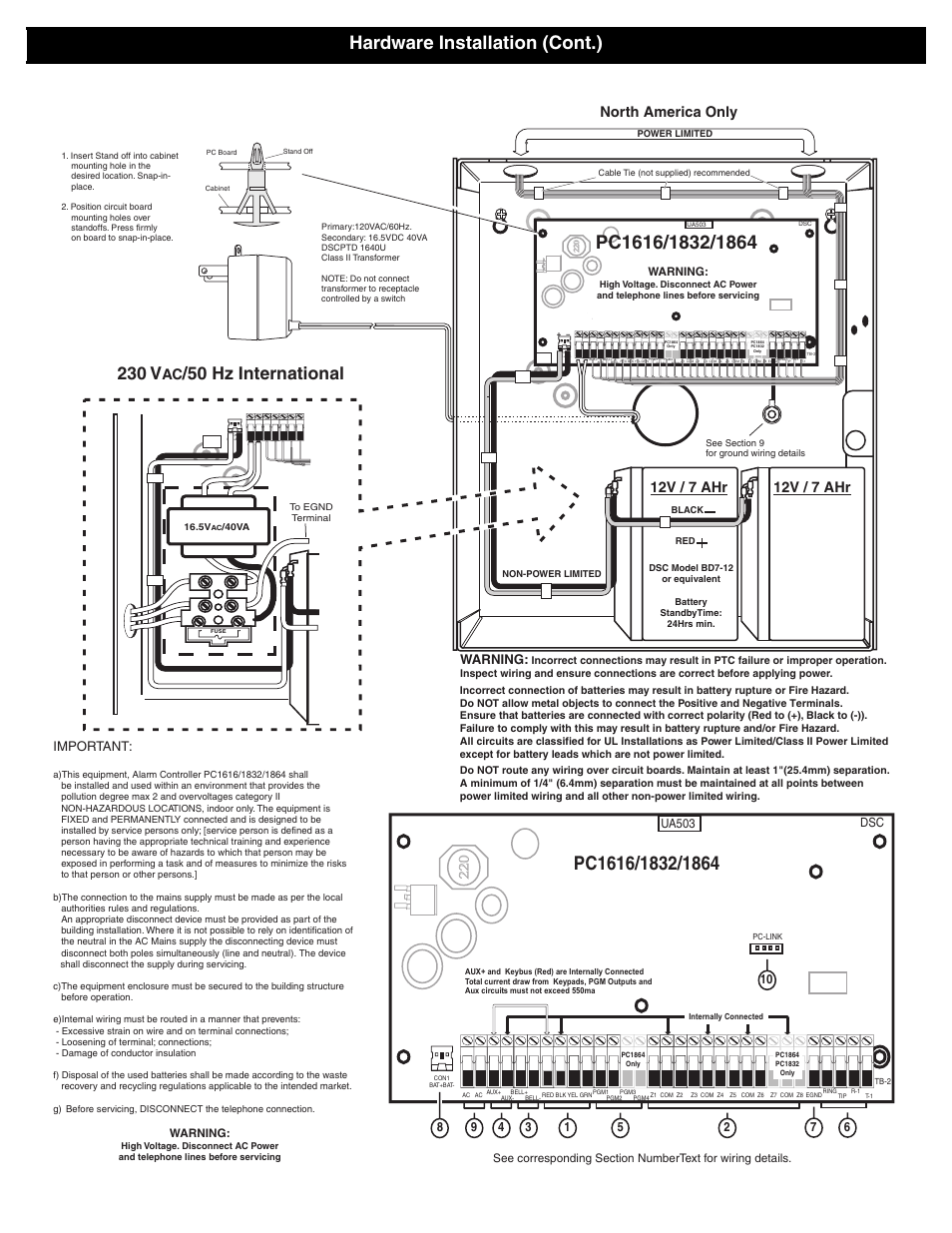 dsc siren wiring