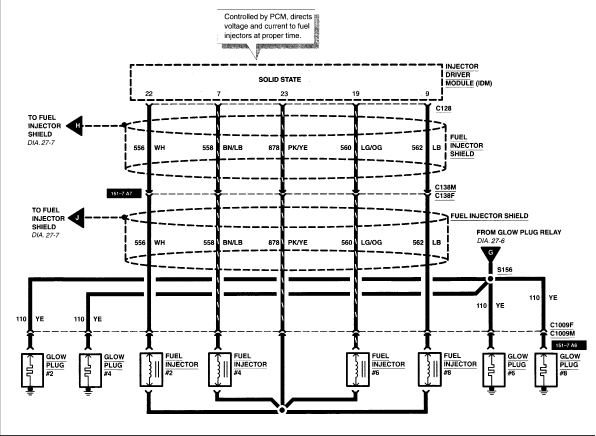 dt466 idm wiring