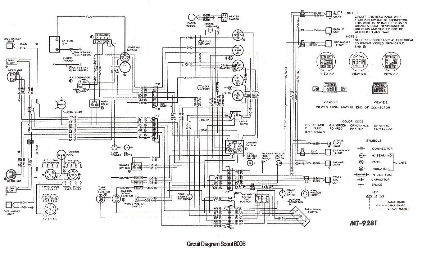 Dt466 Starter Wiring Diagram 1981 international dt466 wiring diagram 