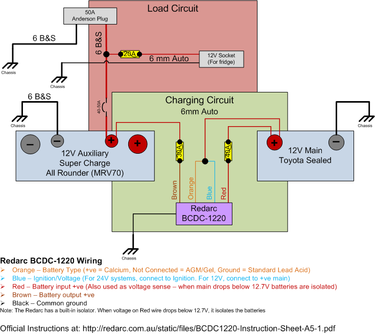 dual battery wiring diagram hilux