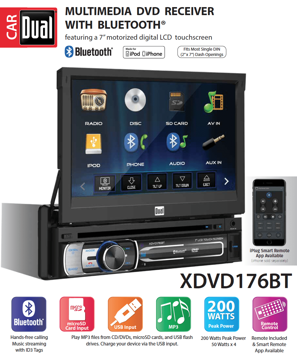 dual multimedia dvd receiver with bluetooth xdvd176bt wiring diagram dual multimedia dvd receiver with bluetooth xdvd176bt wiring diagram