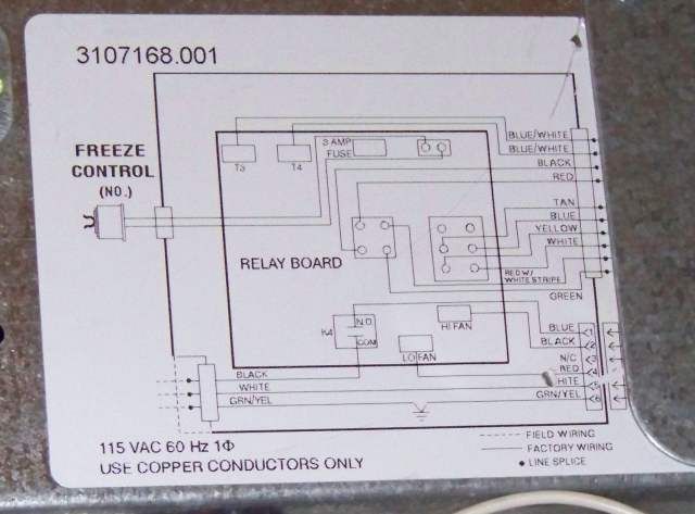 duo therm air conditioner wiring diagram