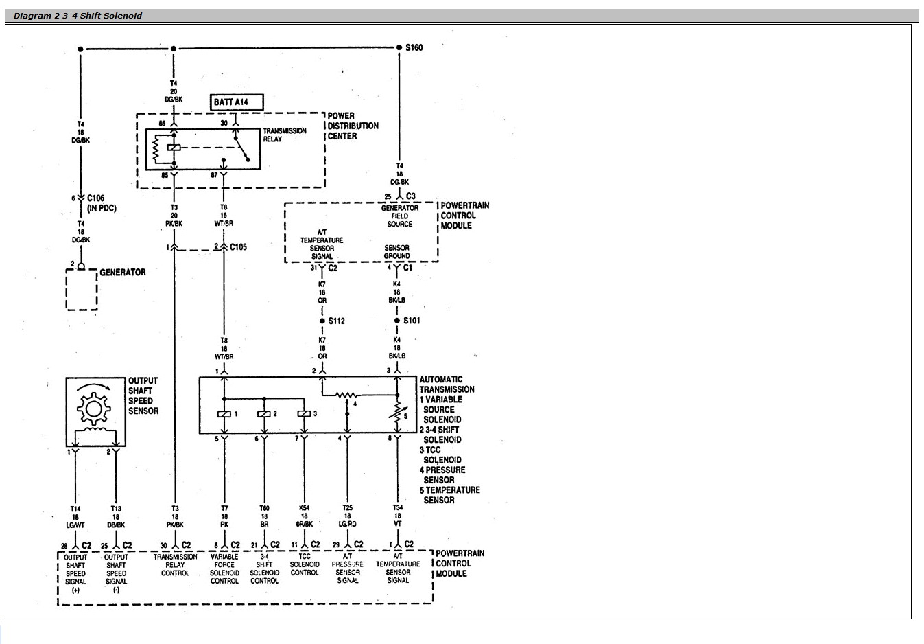 durango ves wiring diagram