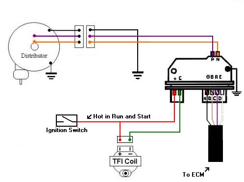 duraspark distributor wiring