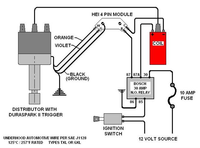 duraspark distributor wiring