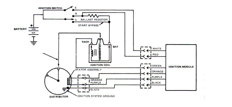 duraspark distributor wiring