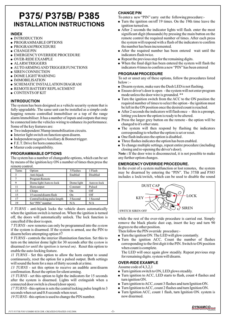 dynamco wiring diagram