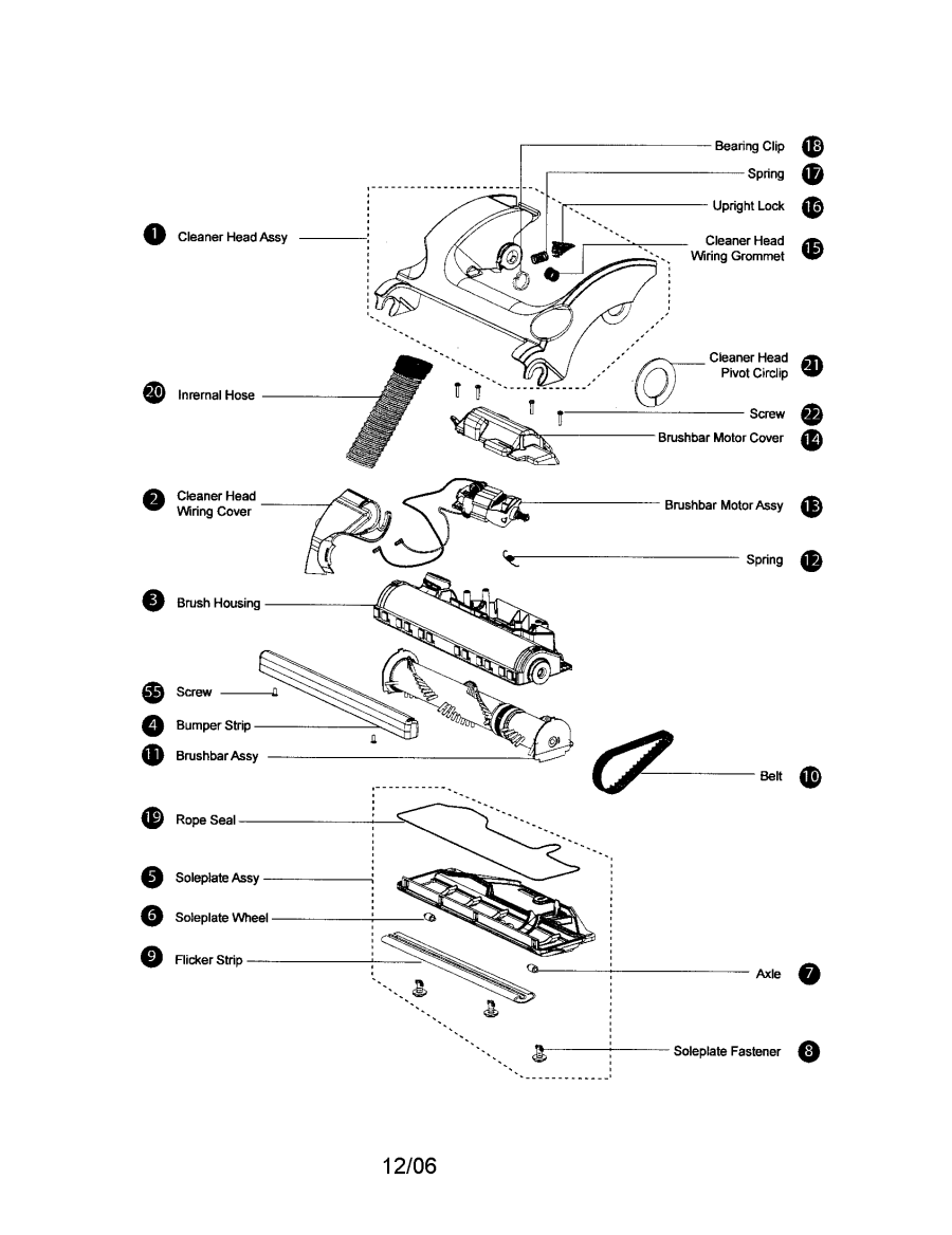 dyson dc07 parts diagram