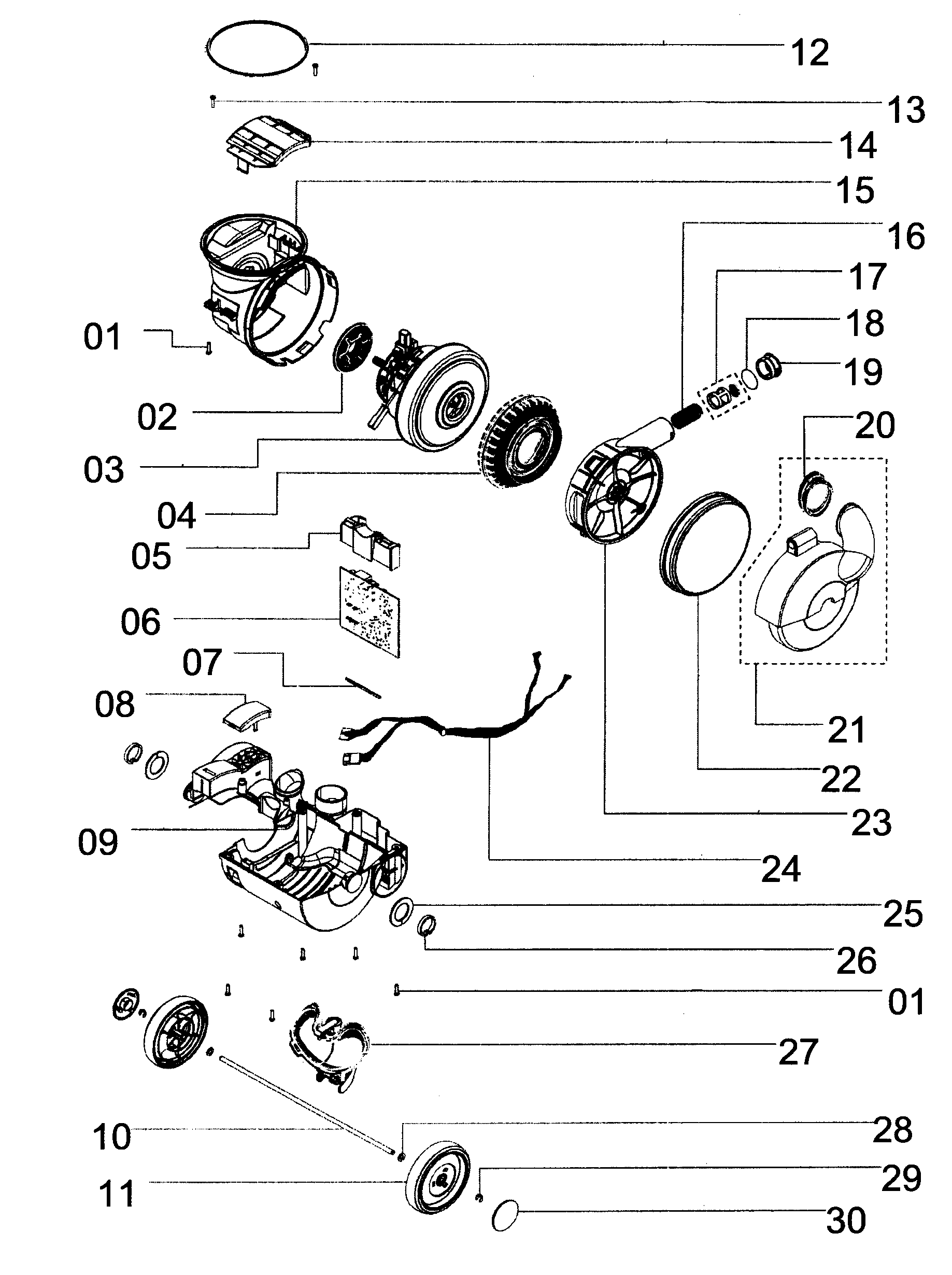 dyson dc07 parts diagram pdf