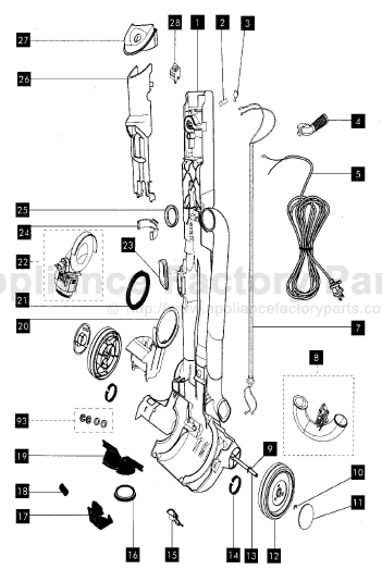 dyson dc14 parts diagram