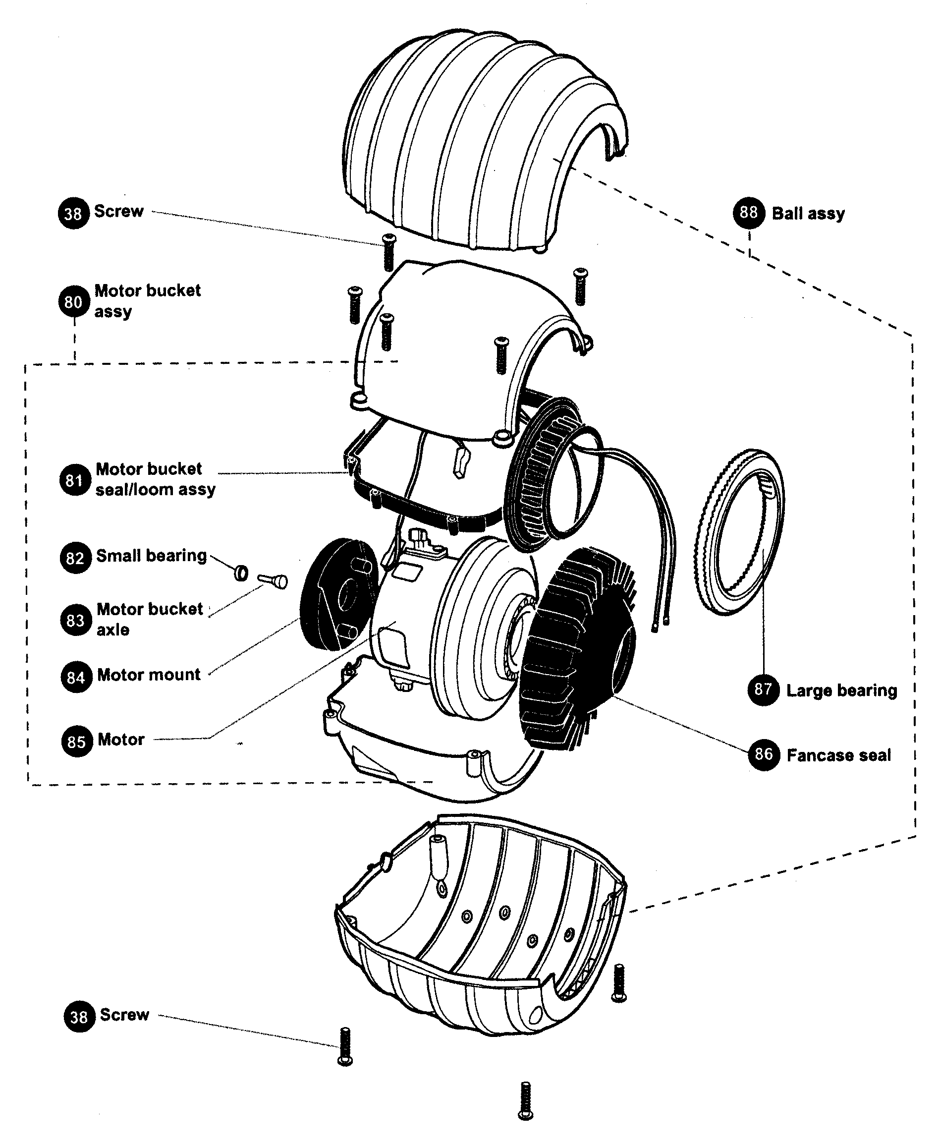 dyson dc15 parts diagram