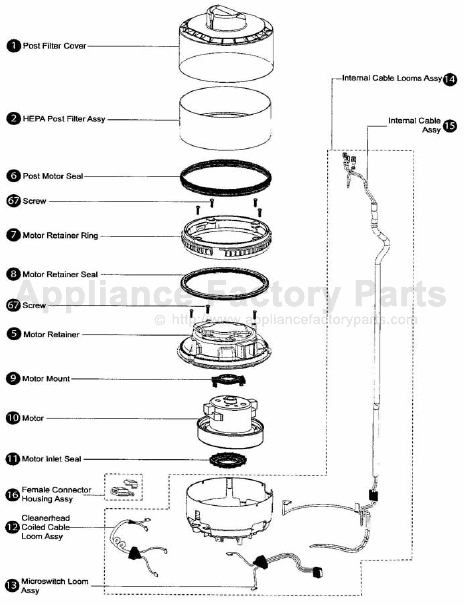 dyson dc18 parts diagram