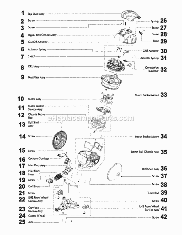 dyson dc39 parts diagram