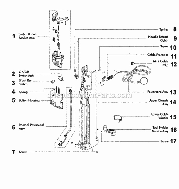 dyson dc50 parts diagram