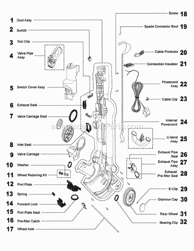 dyson dc50 parts diagram