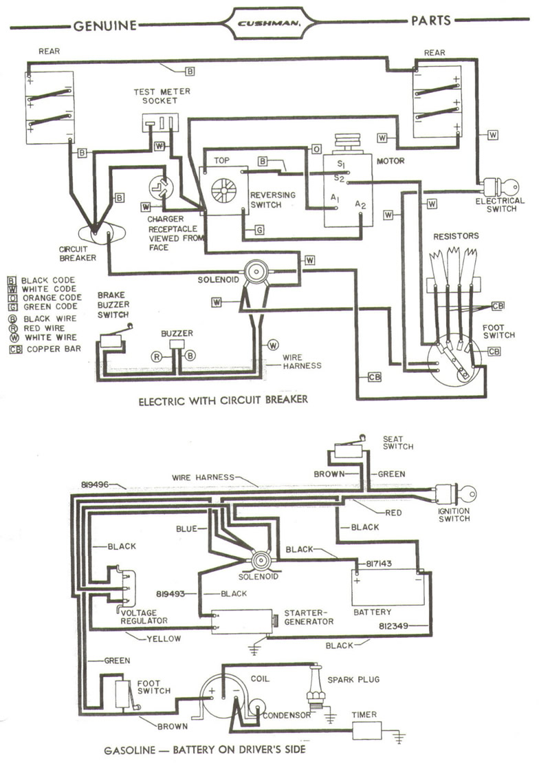 e z go workhorse 1200 wiring diagram