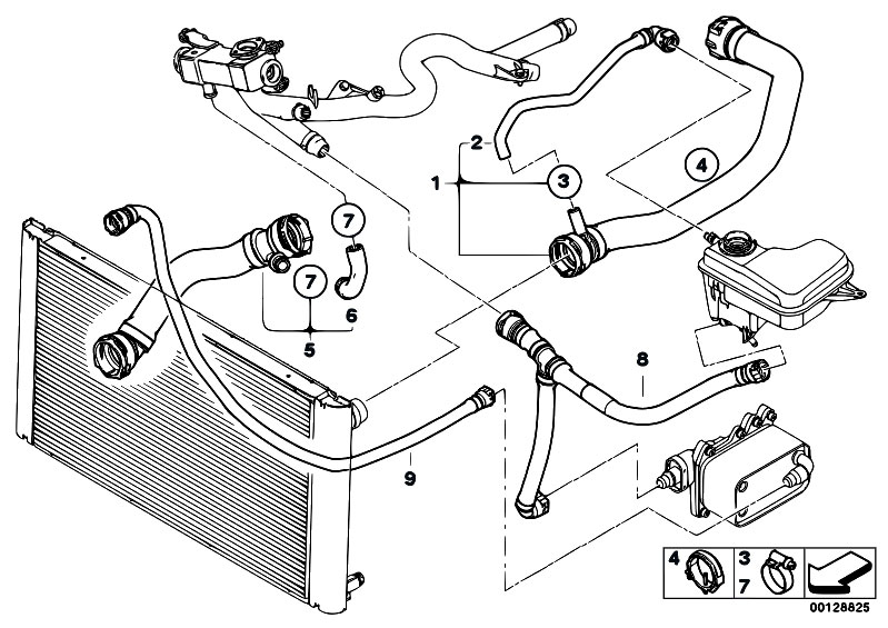 E46 Radiator Hose Diagram Wiring Diagram Pictures