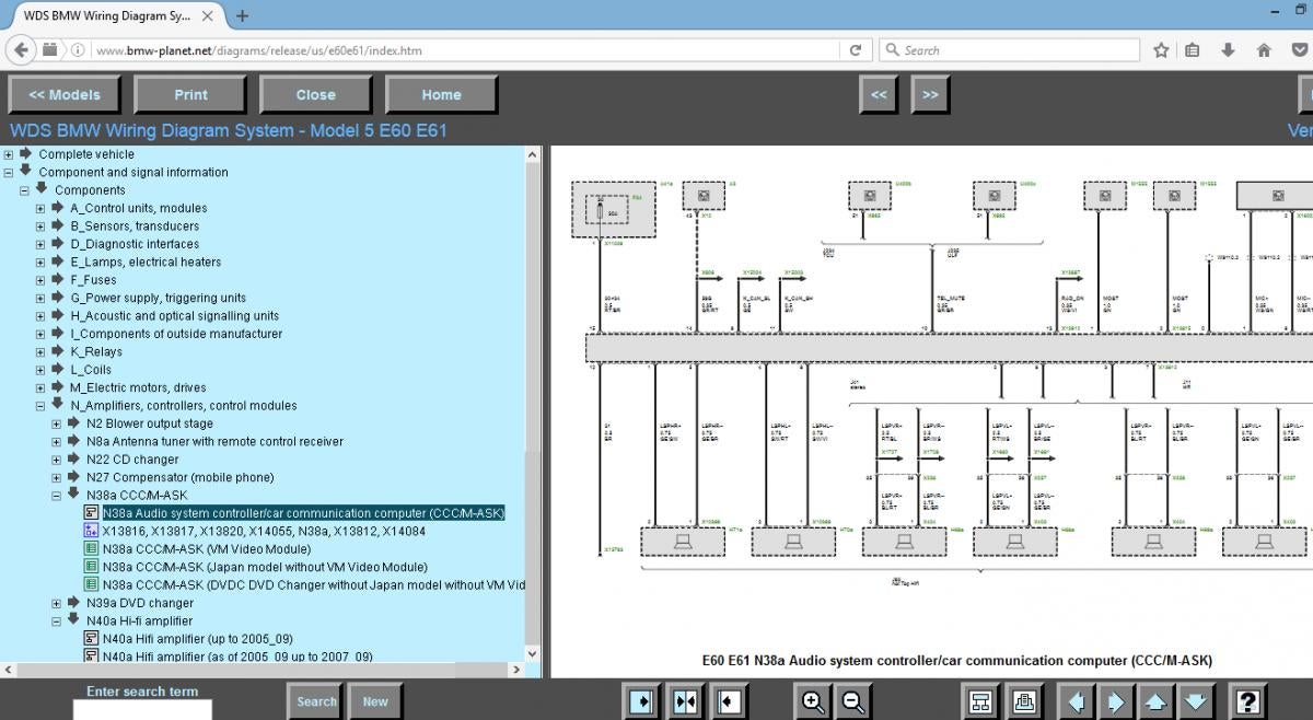 e46 towbar wiring diagram