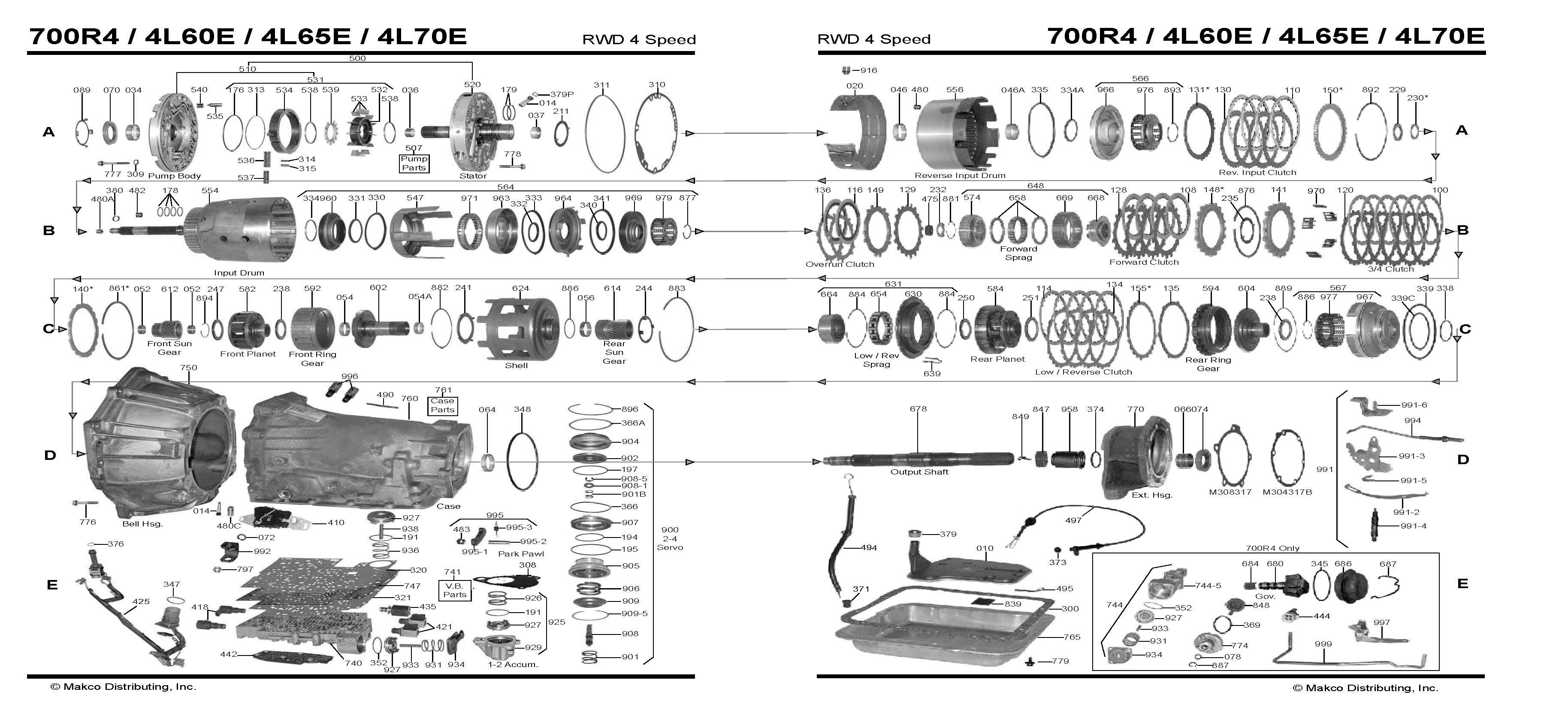 early 4l60e wiring diagram ppl