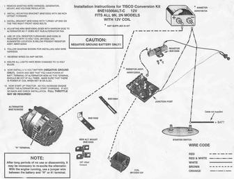 early 8n 12v wiring diagram