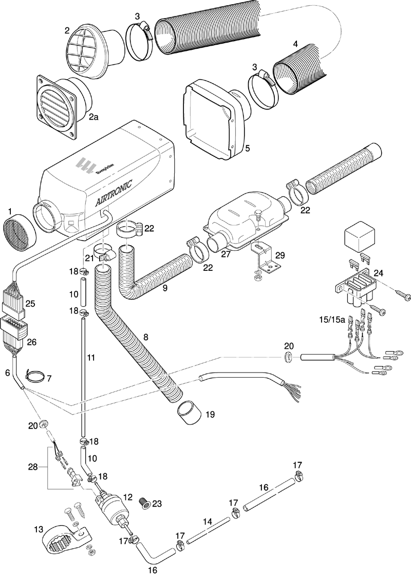 eberspacher airtronic d2 wiring diagram