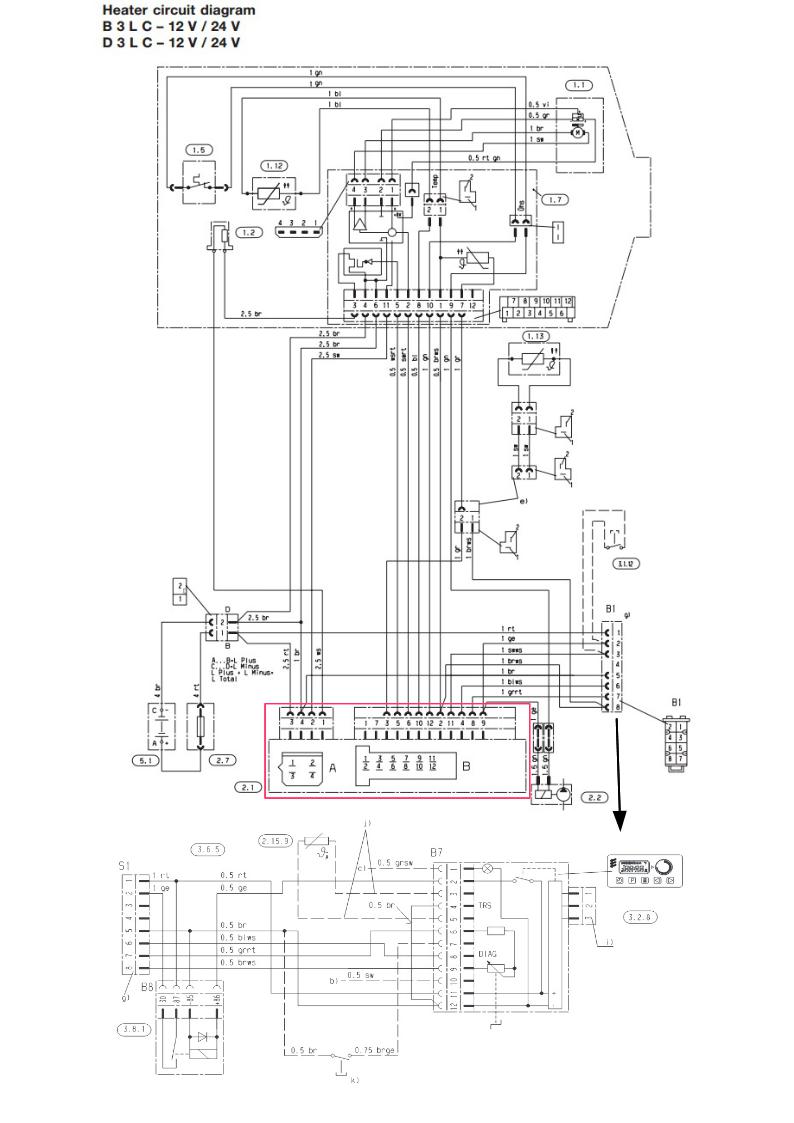 Eberspacher D5wz Wiring Diagram